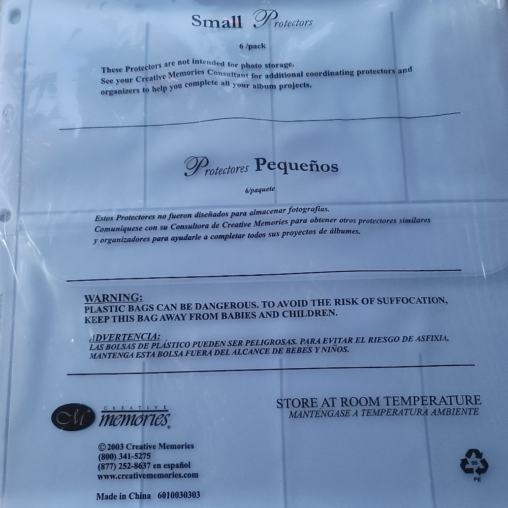 Creative memories sticker organizer